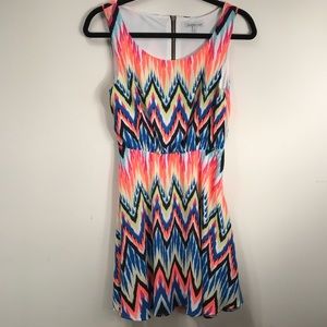 Charlotte Russe Chevron Dress Sleeveless‎